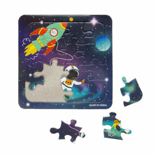 Mix Puzzle Spațiu - 14x14 cm (50 bucăți)
