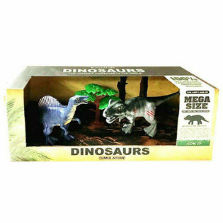 Set de joacă cu Dinozauri &icirc;n cutie cadou de lux - 3 piese
