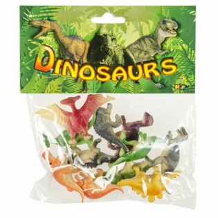 SET 12 FIGURINE DINOZAURI &Icirc;N AMBALAJ (6 buc.)