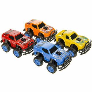 MONSTER TRUCKS CU FRICȚIUNE - MIX CULORI (48 buc.)