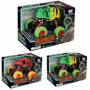 Monster Truck-uri Dinozaur mari Pull Back - Cutie Cadou (2 buc)