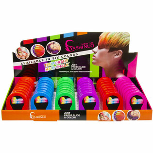 CRETA DE PAR - TEMPORARY HAIR CHALK - MIX CULORI (48 buc.)