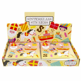 FUN STICKERS - MODEL: SINTERKLAAS (120 buc.)
