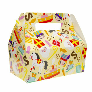 MENUBOX SINTERKLAAS - 22.5 x 12 x 9.5 cm (24 buc.)