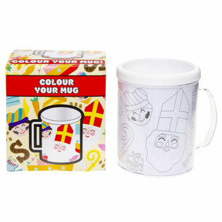 SINTERKLAAS - COLOREAZĂ-ȚI PROPRIA CANĂ (2 buc.)