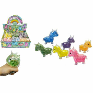 Unicorn flexibil cu sclipici &icirc;n display (12 bucăți)