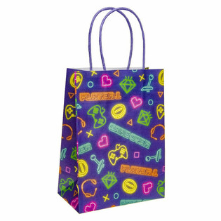 Pungă Cadou din H&acirc;rtie Gamer - 16x9x22 cm (12 buc.)