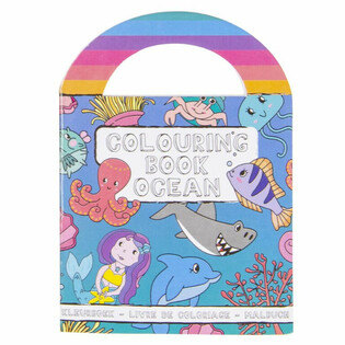 Cărți de colorat Animale Marine cu autocolante (48 buc)
