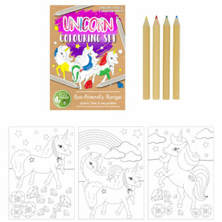 Set de Desen Unicorn ECO FRIENDLY (25 buc)