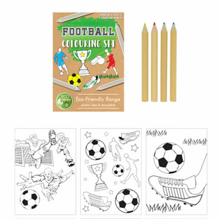 Set de desen Fotbal ECO FRIENDLY (25 bucăți)