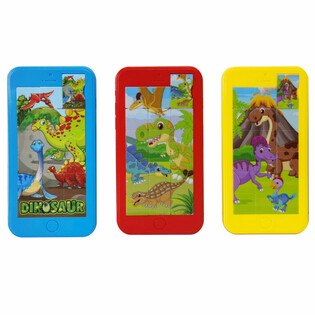 Puzzle Culisant Dinozaur - 8x16 cm