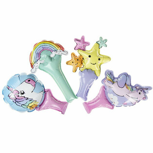 Baloane de M&acirc;nă Auto-Gonflabile Unicorn (48 bucăți)