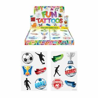 TATUAJE DISTRACTIVE - FOTBAL &Icirc;N DISPLAY (96 BUCĂȚI)