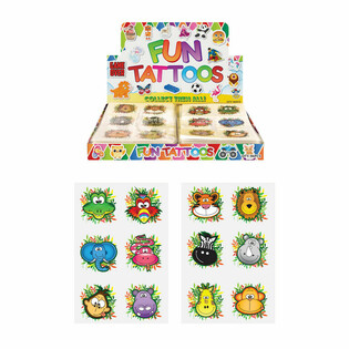 Tatuaje Temporare - Animale din Junglă &icirc;n Display (96 buc.)