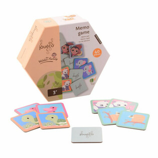 JOUECO - JOC DE MEMORIE FAMILIA THE WILDIES - De la 24 luni (1 buc)