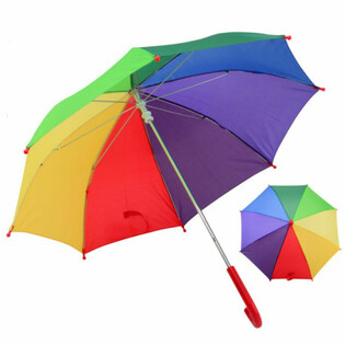 Umbrelă Curcubeu En-gros &Oslash;68 cm (12 buc.)