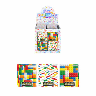 Carnetele de Note Blocuri de Construcție - 480 bucăți &icirc;n Display