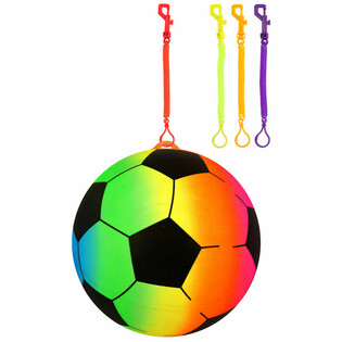 Minge de Fotbal cu Șnur / Minge Bungee &Oslash;23 cm (24 buc.)
