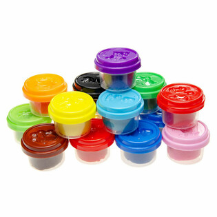 FUN DOUGH - PLASTILINĂ &Icirc;N BORCĂNAȘE (1 pungă de 15 buc.)