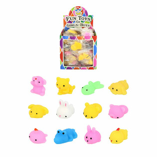 Squishy Animale pentru Tombolă - &Eacute;n Display (96 buc.)