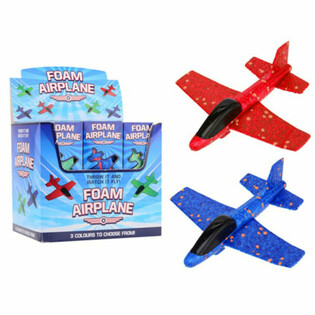 AVION DIN SPUMĂ 17 CM - &Icirc;N DISPLAY (18 buc.)
