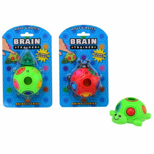 Jucărie Fidget - Joc de inteligență cu animale pe carton (12 buc.)