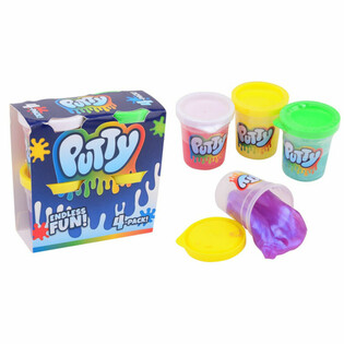 SLIME PUTTY - SET DE 4  (12 buc.)
