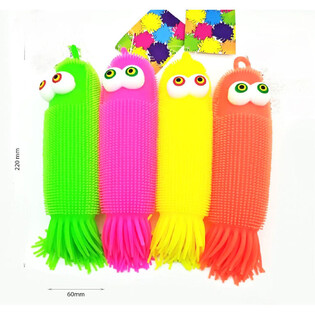 Minge Puffer Caracatiță - 20cm lungime - &Icirc;n display (12 buc.)