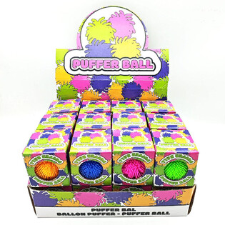 Minge Puffer &icirc;n Cutie Cadou - 6cm - &Icirc;n Cutie și Display (24 buc.)