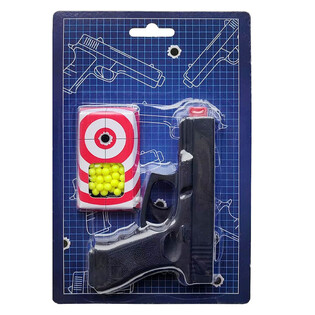 BB GUN 13cm pe card [ sub 0.08J ] (6 buc.)