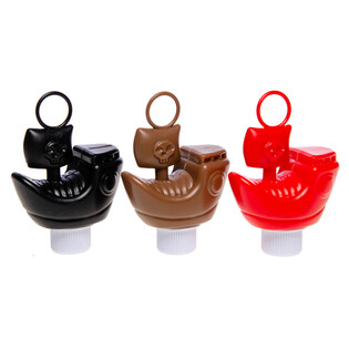 Navă de Pirați pentru Pescuitul Rațelor - Mix Culori - 8 cm (15 buc)
