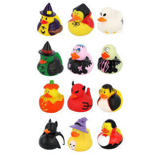 Rățuște de baie Halloween Mix (12 bucăți) - 6 x 5 cm