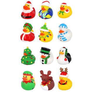 Mix Rățuște de Crăciun 6cm (12 bucăți) - Cadouri Festive