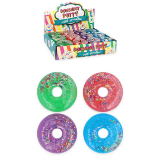 Gogoși Putty &icirc;n display colorat - Mix culori (24 bucăți)
