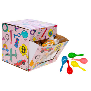 MICI MARACAS SAMBA - MIX CULORI - &Icirc;N DISPLAY (60 buc.)