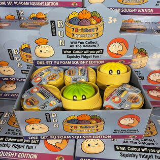 RAGE - Squishy Bun Dumplings MARI - ONE SET PU FOAM SQUISHY EDITION (12 buc.)
