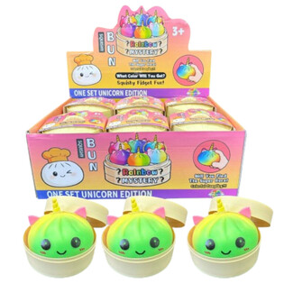 RAGE - Squishy Bun Dumplings MARI - EDIȚIE UNICORN (8,5 x 8,5 x 7,5 cm) (12 buc.)