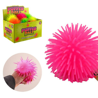 MINGE PUFFER - 9CM - MIX CULORI - &Icirc;N DISPLAY (24 buc.)