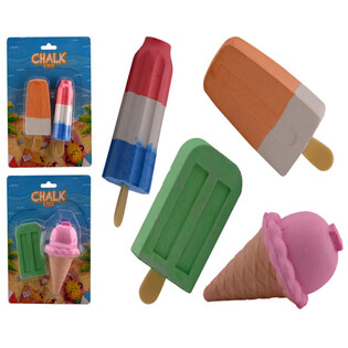 Set 2 Crete de Asfalt Mari sub Formă de &Icirc;nghețată (12 buc.)