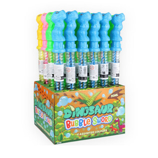 BAGHETĂ MARE PENTRU BALOANE DE SĂPUN 35 CM - DINOZAUR &Icirc;N DISPLAY (24 buc.)