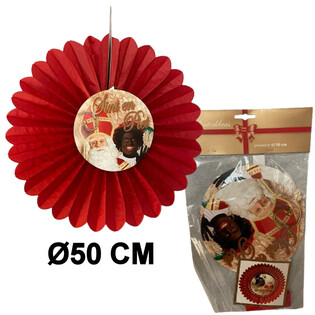 EVANTAI DECORATIV SINTERKLAAS &Oslash;50 CM - PLIABIL (6 buc.)