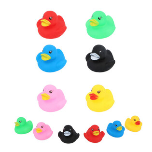 Rățuște de Baie cu Sclipici Mix de Culori - Dim: 6x5x6 cm - (12 buc.)