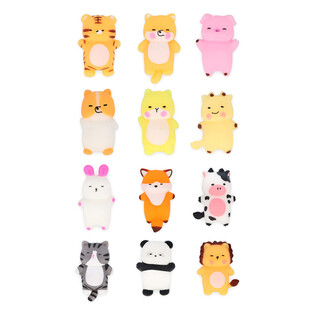 MIX ANIMALE SQUISHY PENTRU TOMBOLĂ ȘI SURPRIZE - &Icirc;N DISPLAY - (96 buc.)