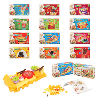 Jocuri de Construcție Fast Food - Mix de Modele &icirc;n Display (12 buc.)