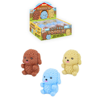 Cățeluși Poodle Elastici și Maleabili &icirc;n Display (12 bucăți)