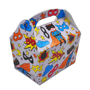 CUTIE MENIU SUPEREROU: 18.5x12x19 CM - FOODBOX - KIDSBOX (24 buc.)