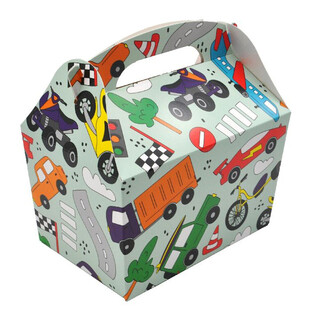 MENIUBOX VEHICULE - Dim. 18.5x12x19 CM - FOODBOX - KIDSBOX (24 buc.)