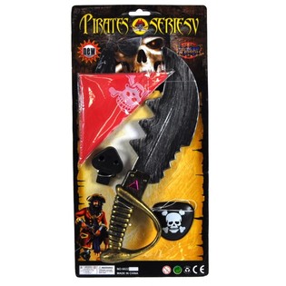 Set de Pirat pe Card - Model 1 (6 buc.)