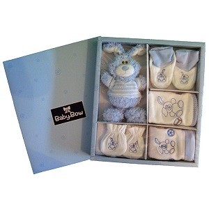 Set Cadou Nou-Născut 5 Piese BABY BOW - Băieți