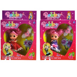 Păpușă Bobby cu accesorii (2 buc.)